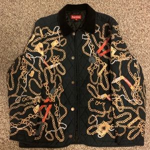 Supreme Chains Quilted Jacket